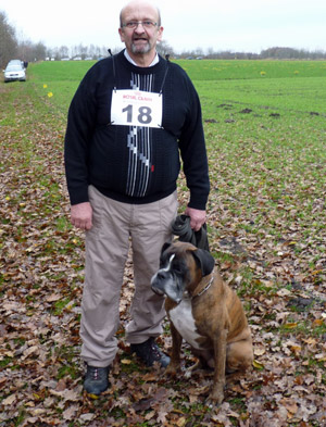 Friedhelm Trieb mit Pedro vom Schwarzen Gold