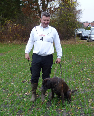 Michael Draeger mit Ambiorix von Jeropia Michael Draeger mit Ambiorix von Jeropia